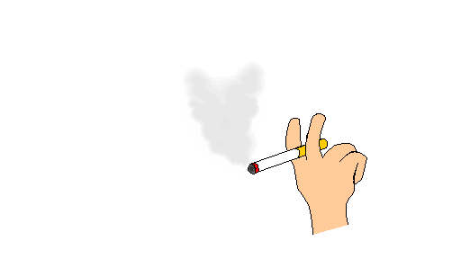 タバコの手