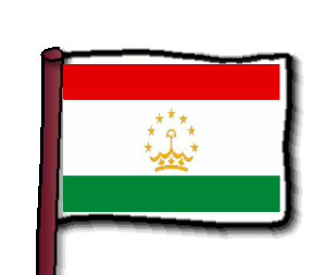 Tadzhikistan flag
