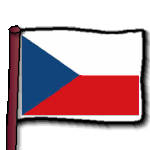 The Czech Republic flag