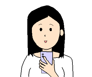 woman with a smartphone5